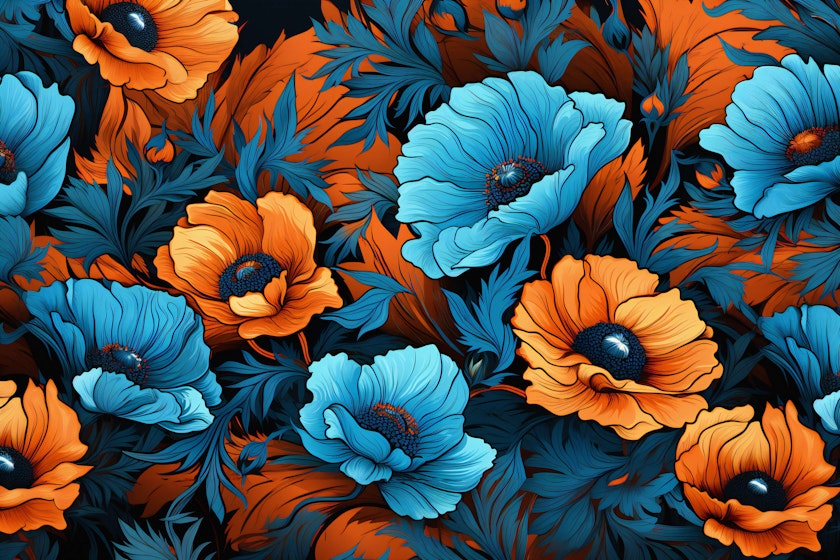 floral wallpaper
