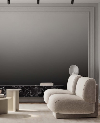 black ombre wallpaper