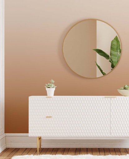 orange ombre wallpaper