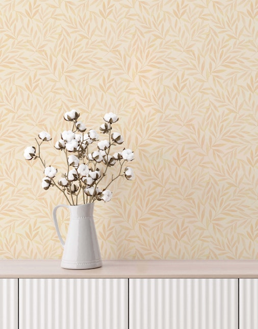 olive leaf wallpaper