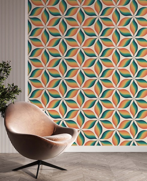 cool retro wallpaper