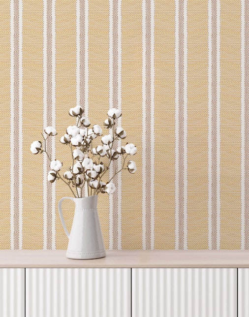 Woven wallpaper