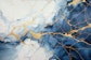 blue marble gold wallpaper