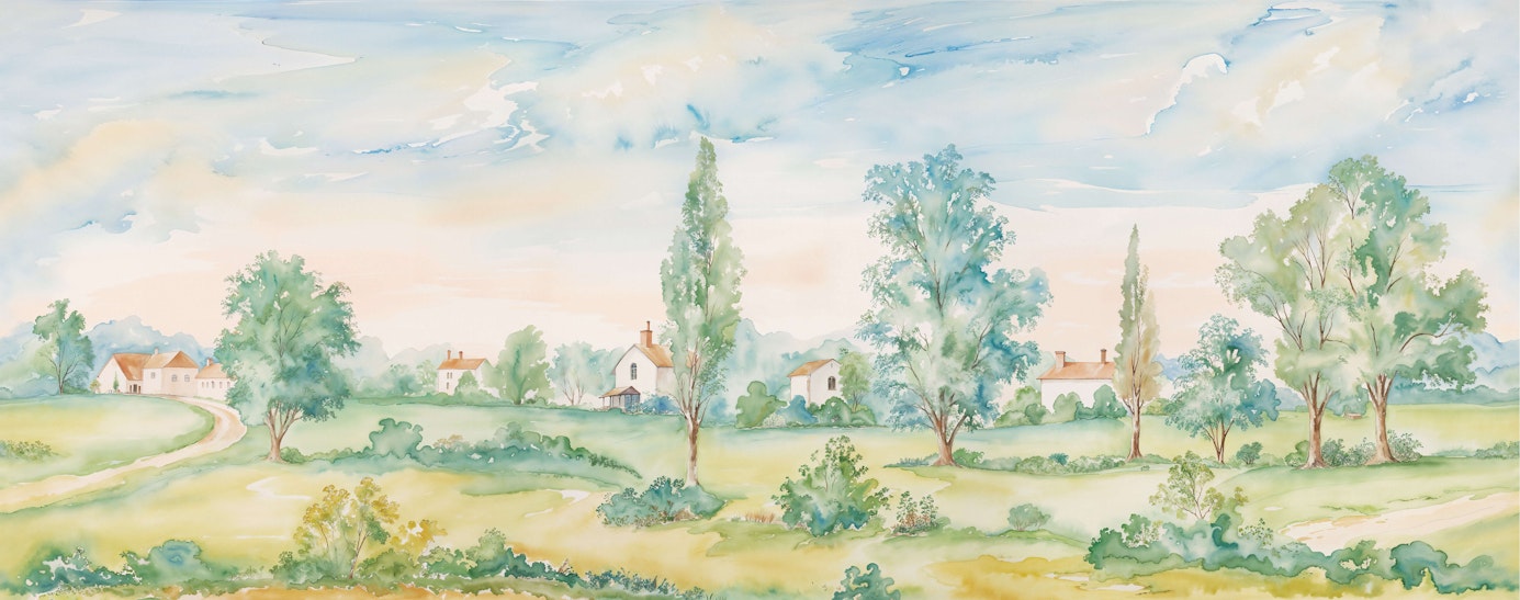 Pastoral Wallpaper Mural