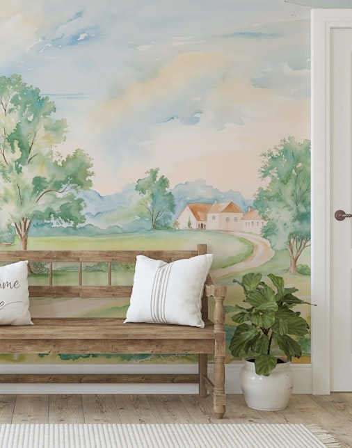 Pastoral Wallpaper Mural