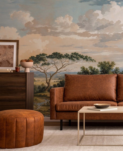 African Landscape Wallpaper Mural