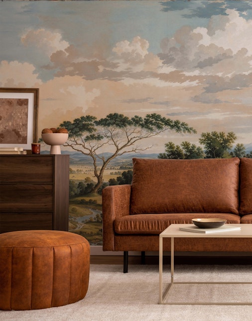 African Landscape Wallpaper Mural