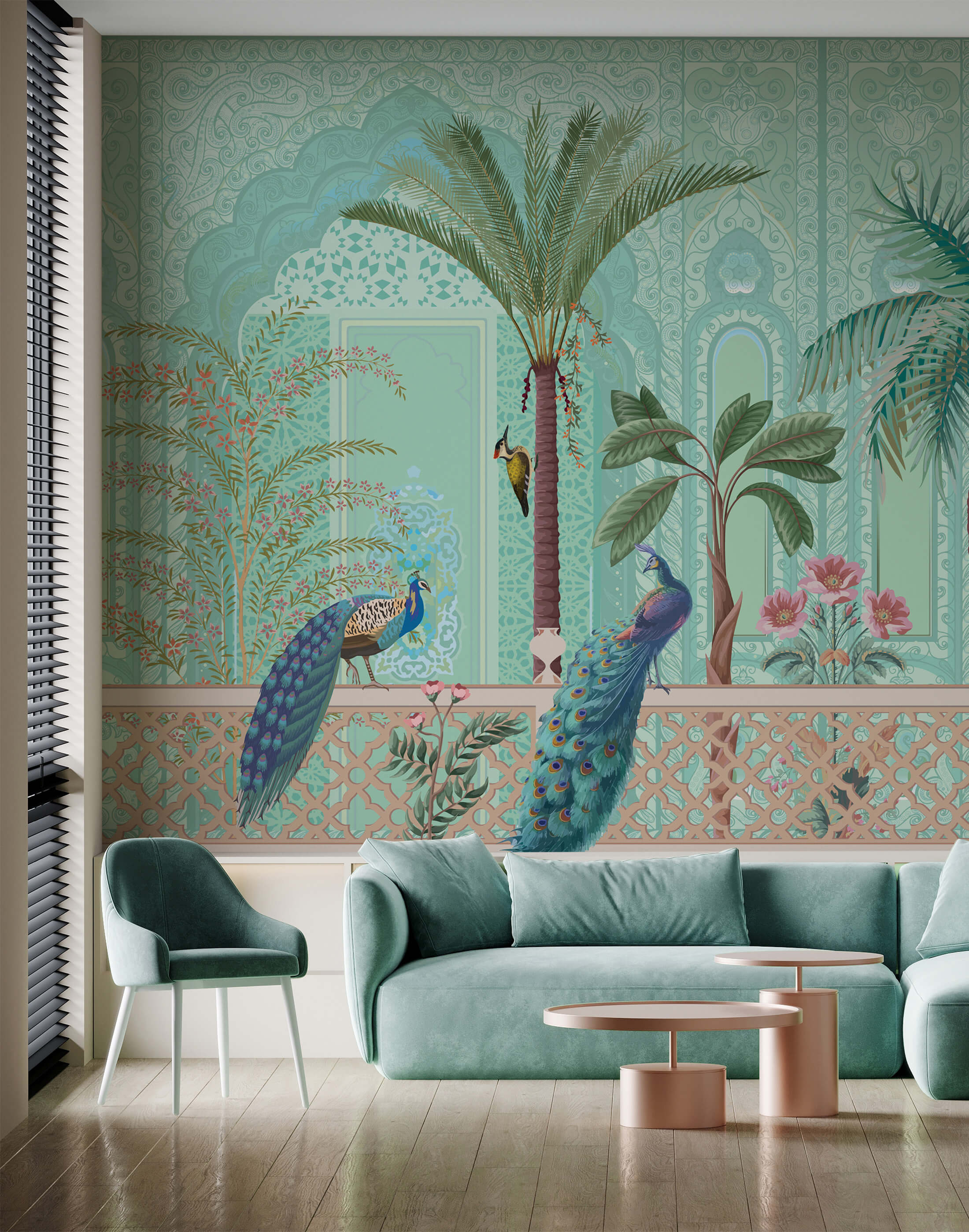 Mughal Wallpaper Mural