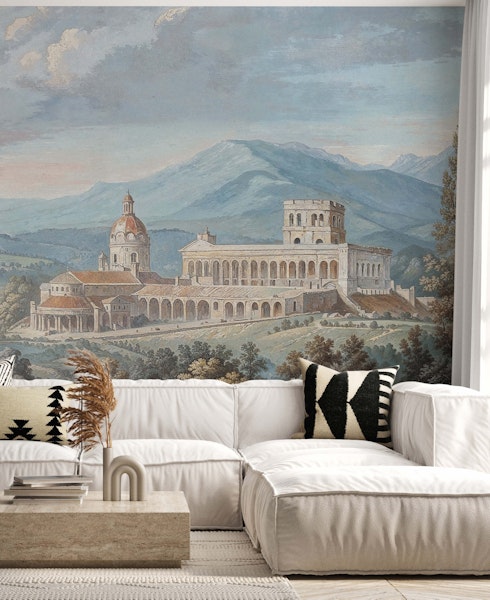 Historic Landscape Wallpaper Mural