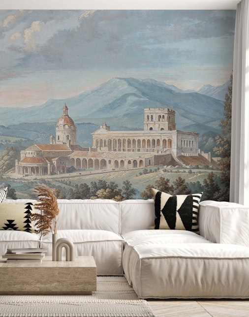 Historic Landscape Wallpaper Mural