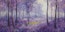 purple forest wallpaper
