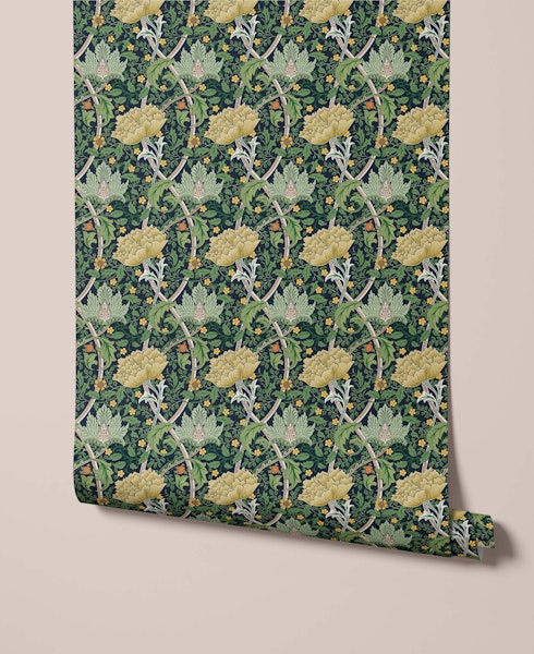 papier-peint-floral-vin