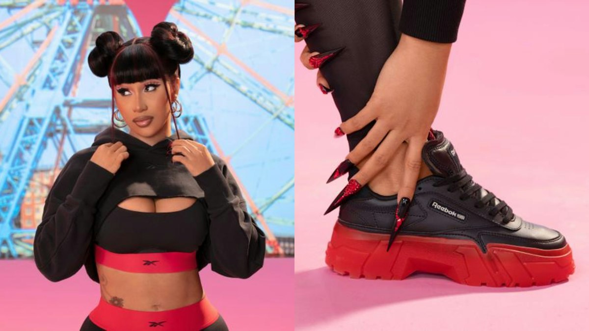 Cardi B Reebok