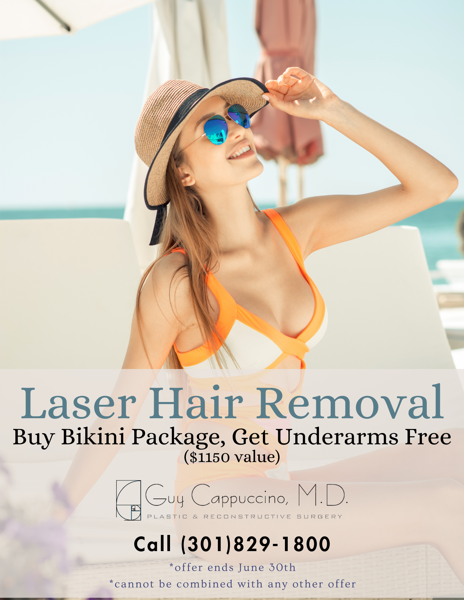 Laser Hair Removal flyer