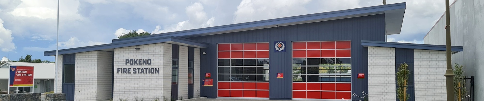 Pokeno Fire Station Front