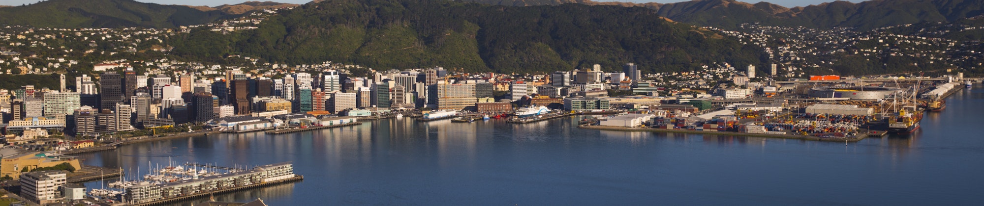 Wellington, New Zealand harbour
