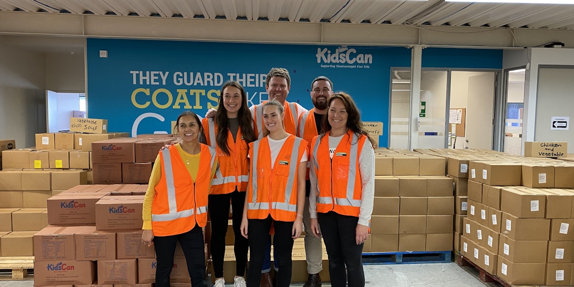 Team at the KidsCan warehouse