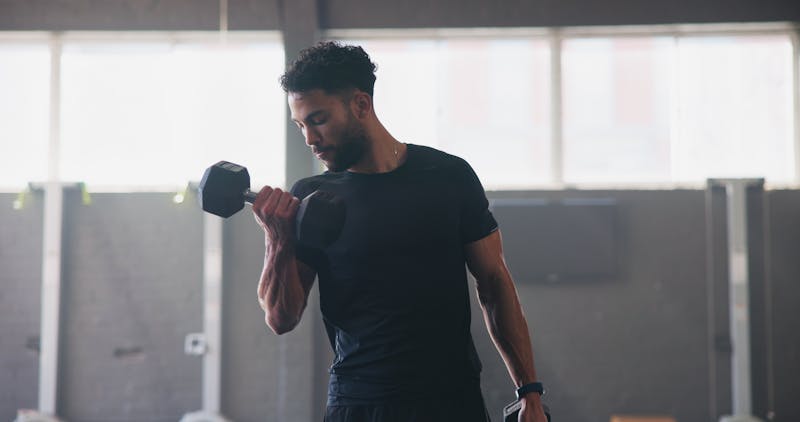 Man working out