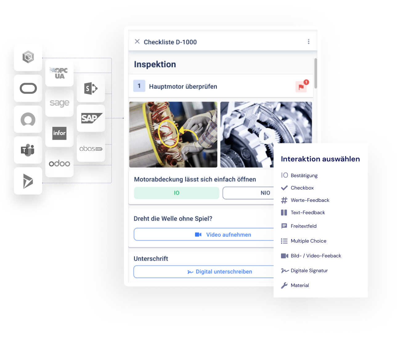 Die Checklisten Software von Operations1
