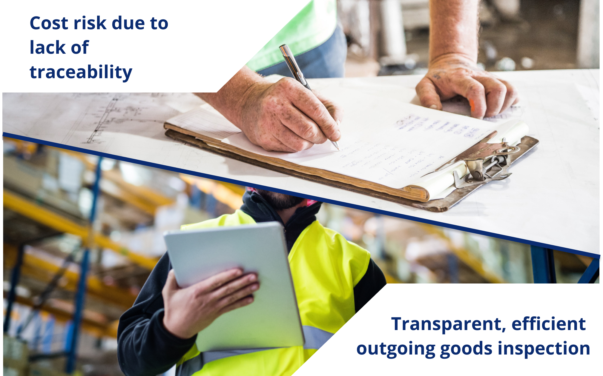 Outgoing goods inspection_ Paper-checklists vs. digital checklists