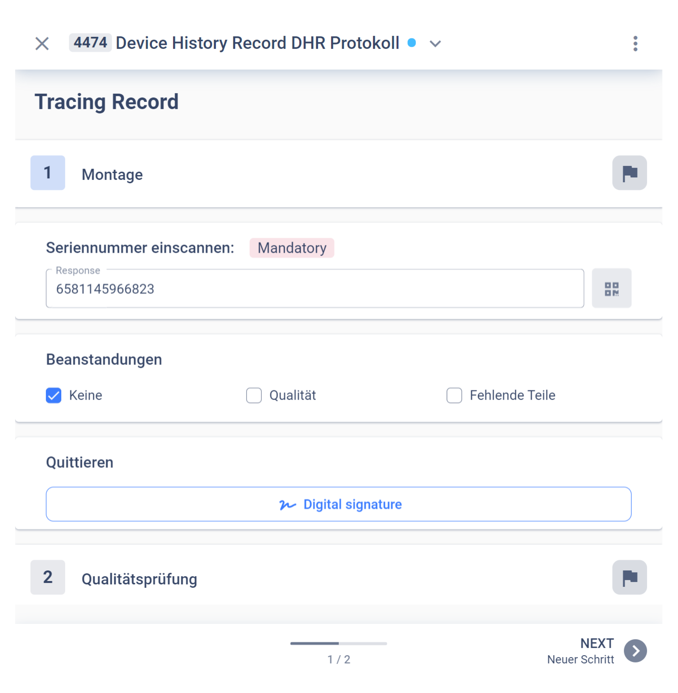 device-history-record