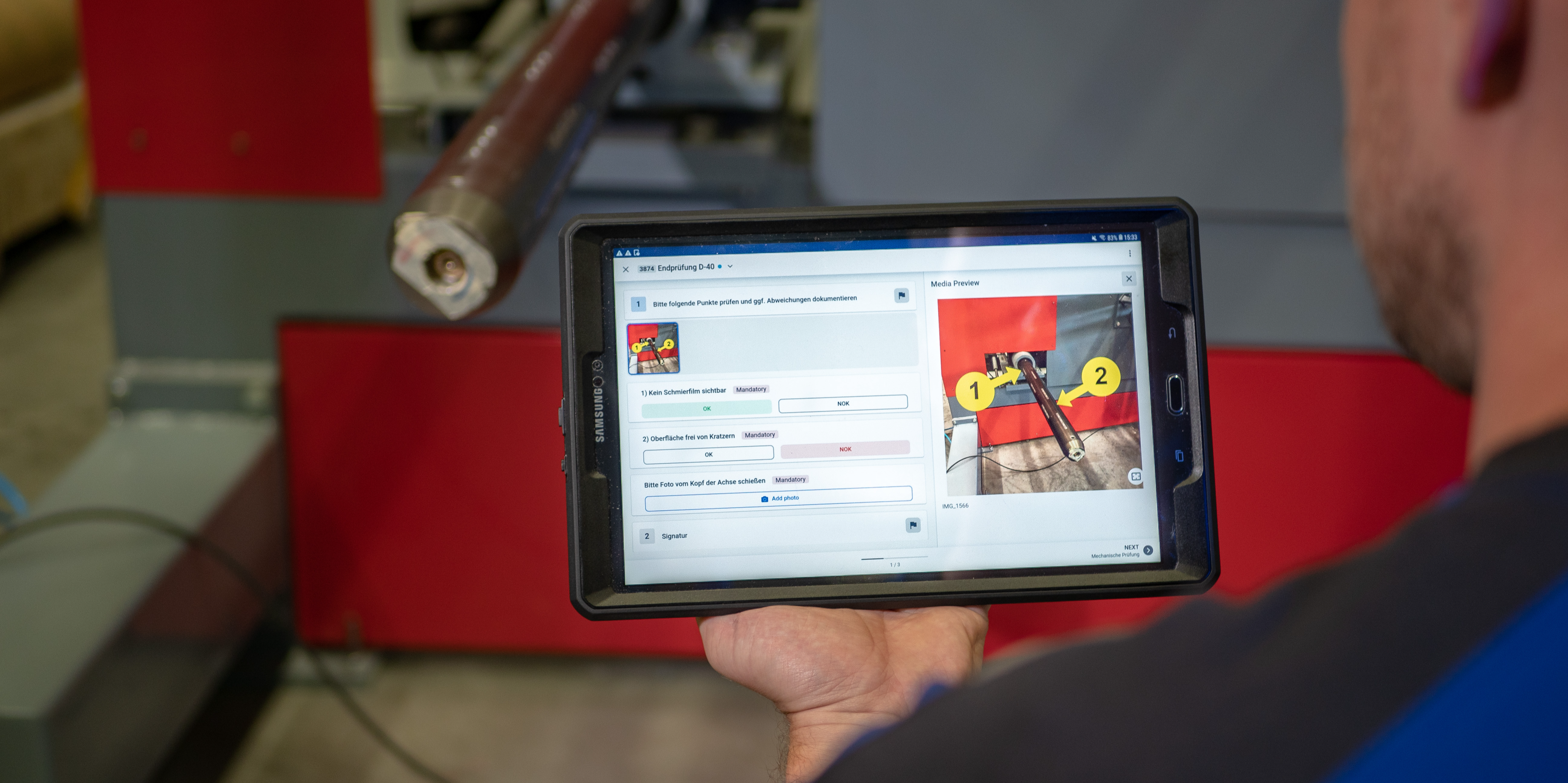 Digitale Checklisten für die Industrie