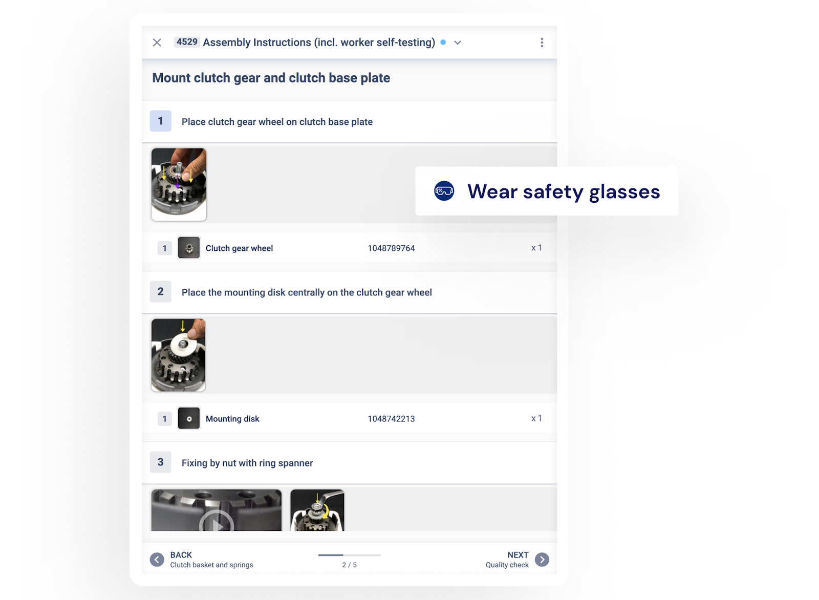 Software to create manufacturing & assembly work instruction