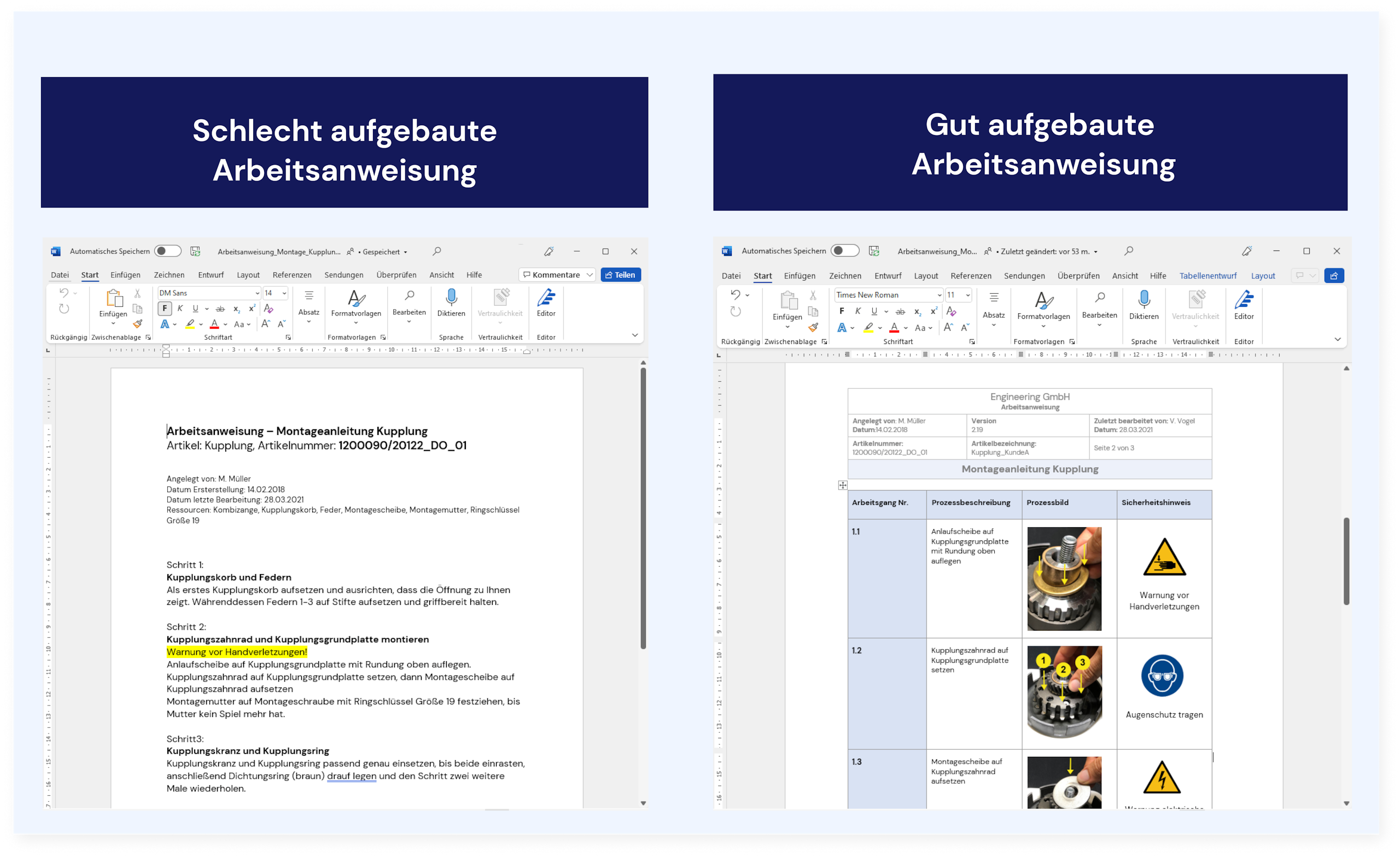 Schriftliche Arbeitsanweisung Für Mitarbeiter Muster operations1.com