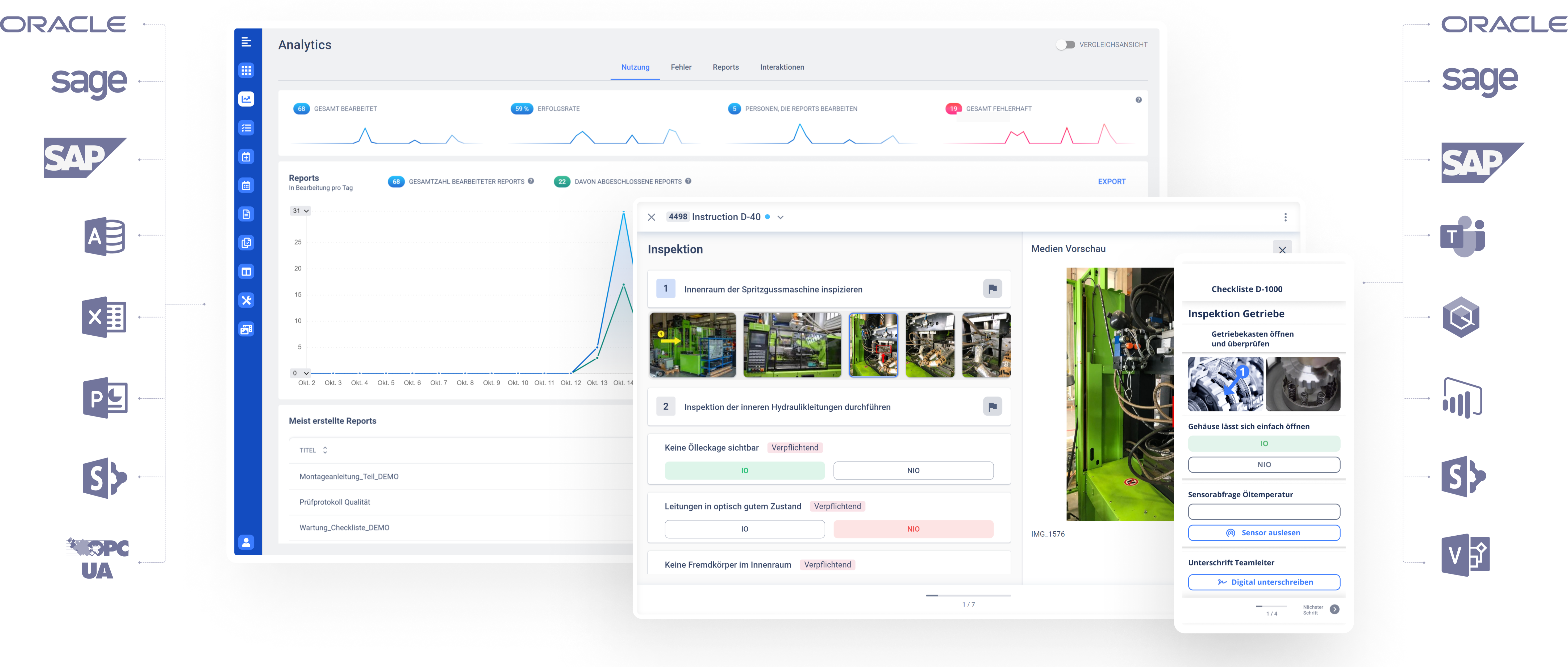 Die Operations1 Software Plattform für jegliche Prüfprozesse