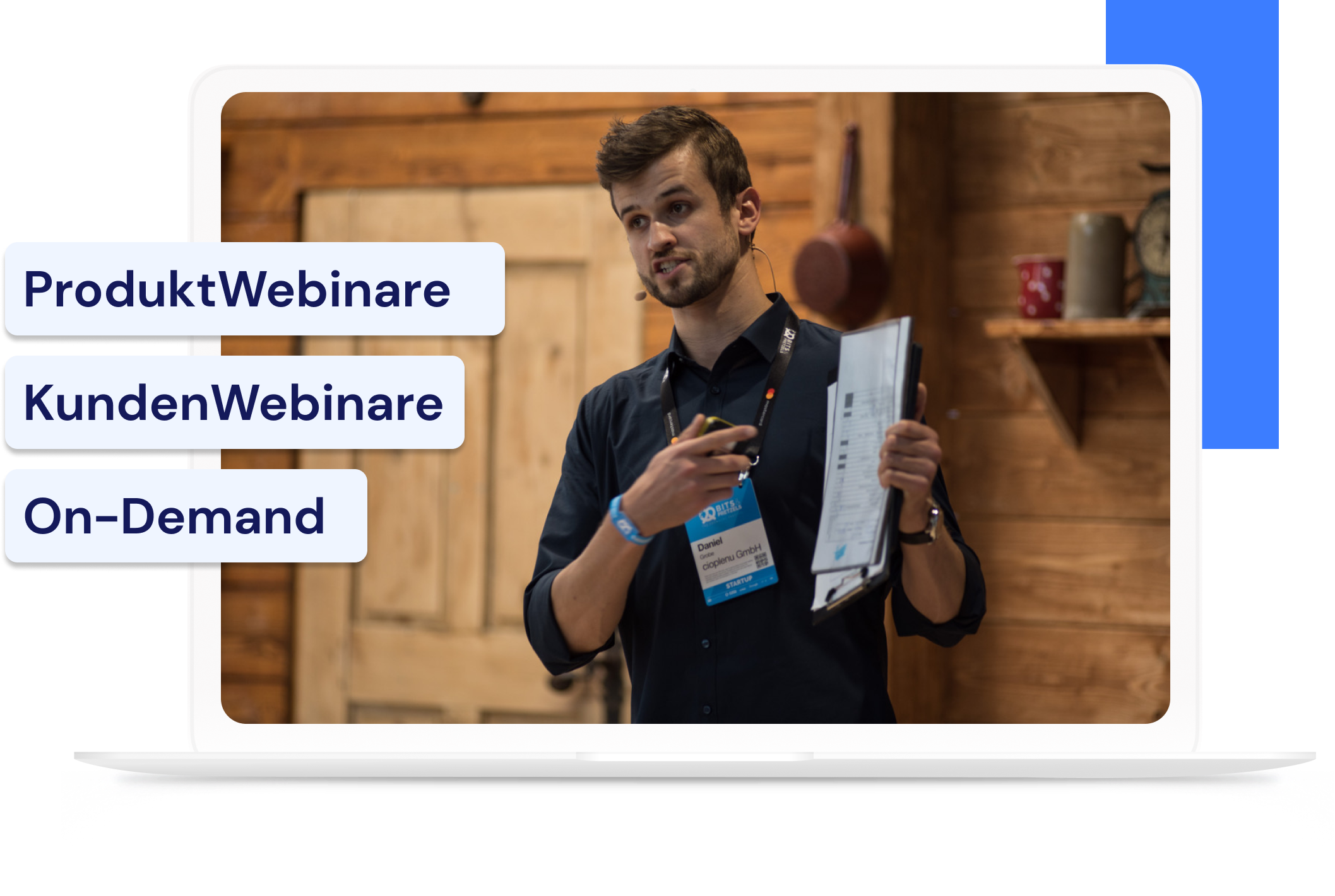 Von Kunden-Webinaren, Produkt-Webinaren zu On-Demand Webinaren