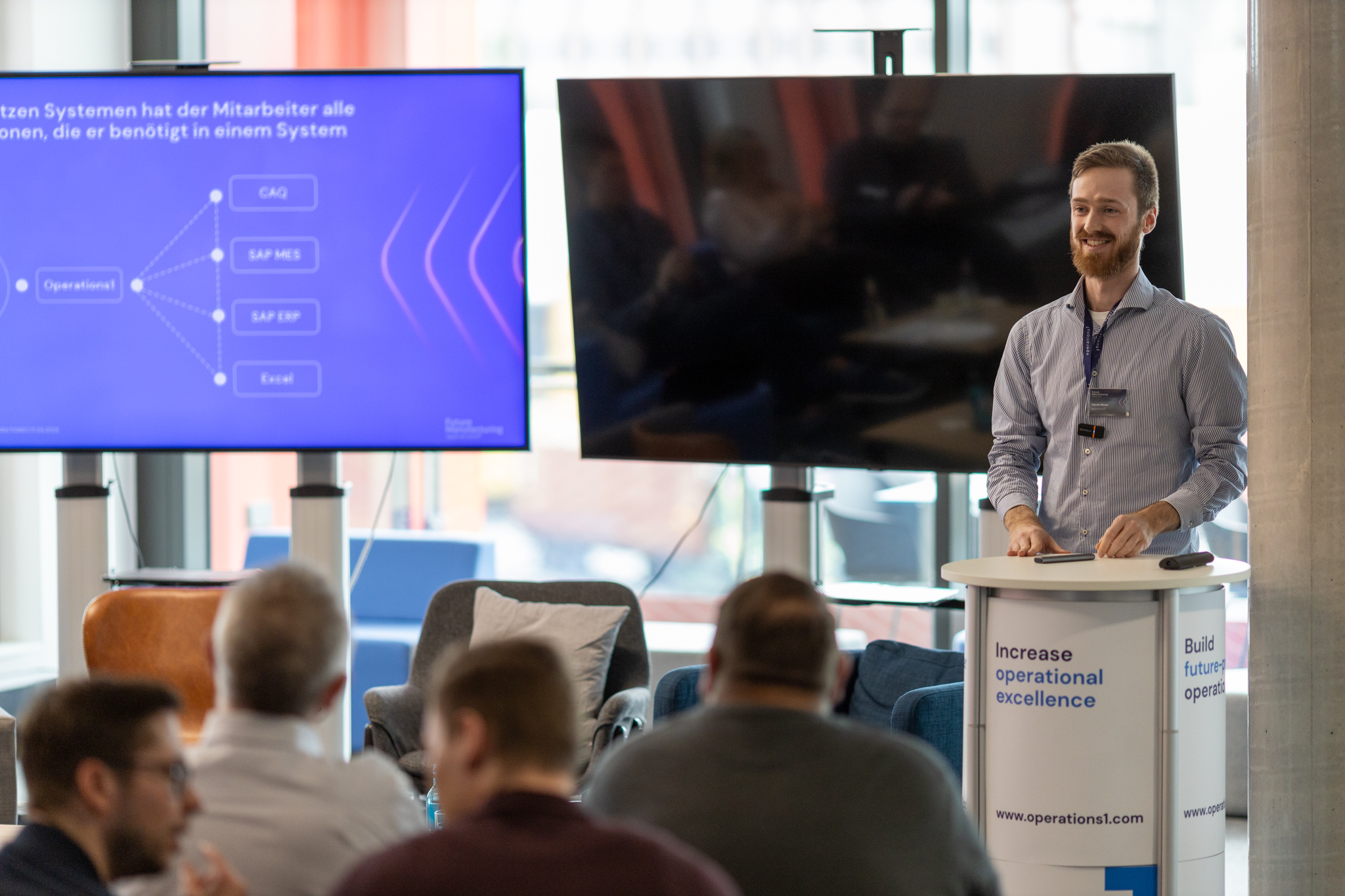 how seamlessly integrated system landscapes, by linking Operations1 with SAP technologies, can lead to more efficient and error-free workflows