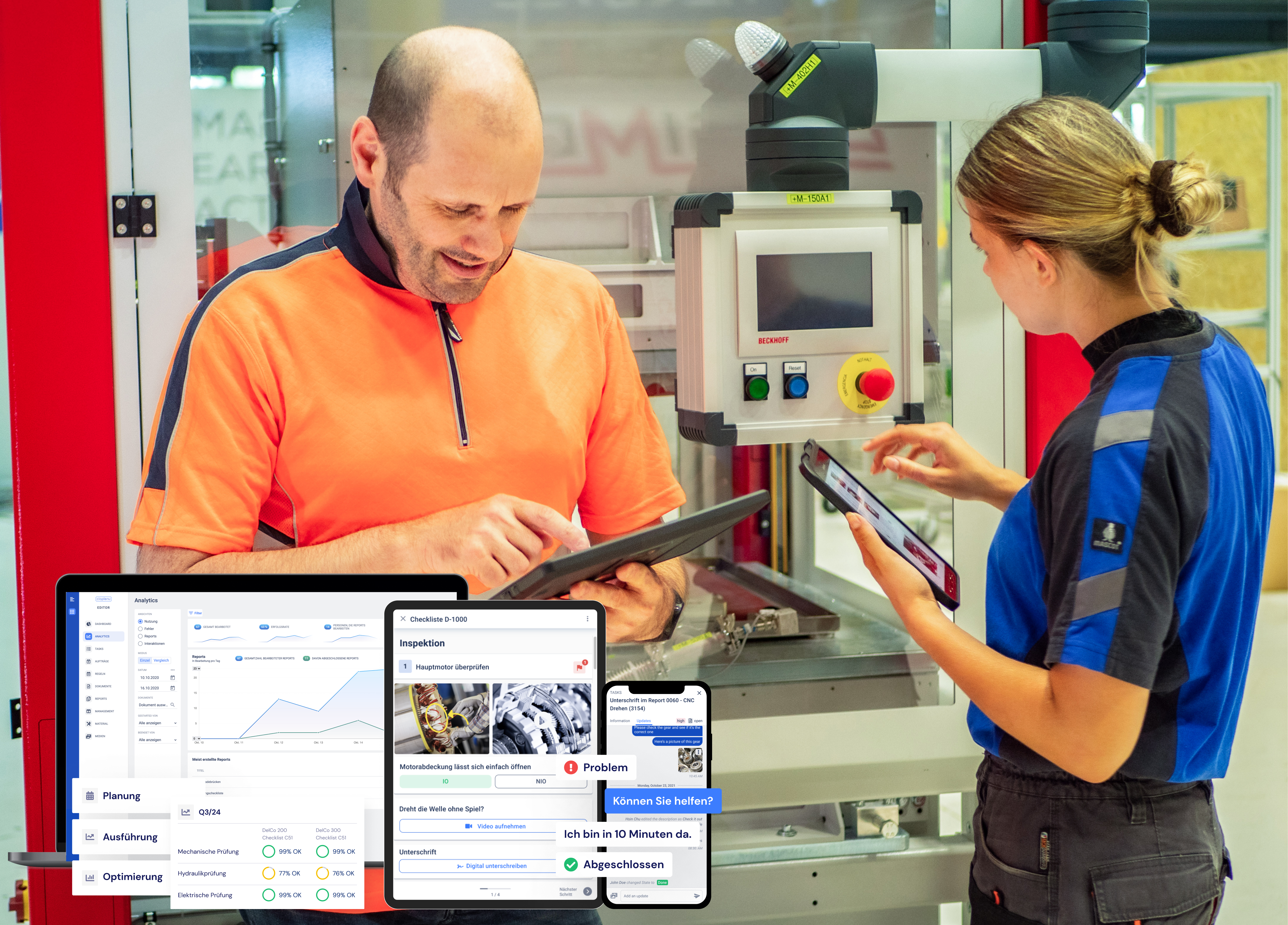 Operations1 Connected Worker Plattform für die produzierende Industrie