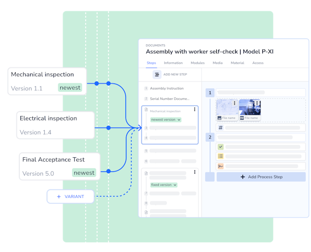 Digital Work Instructions Software for Manufacturing