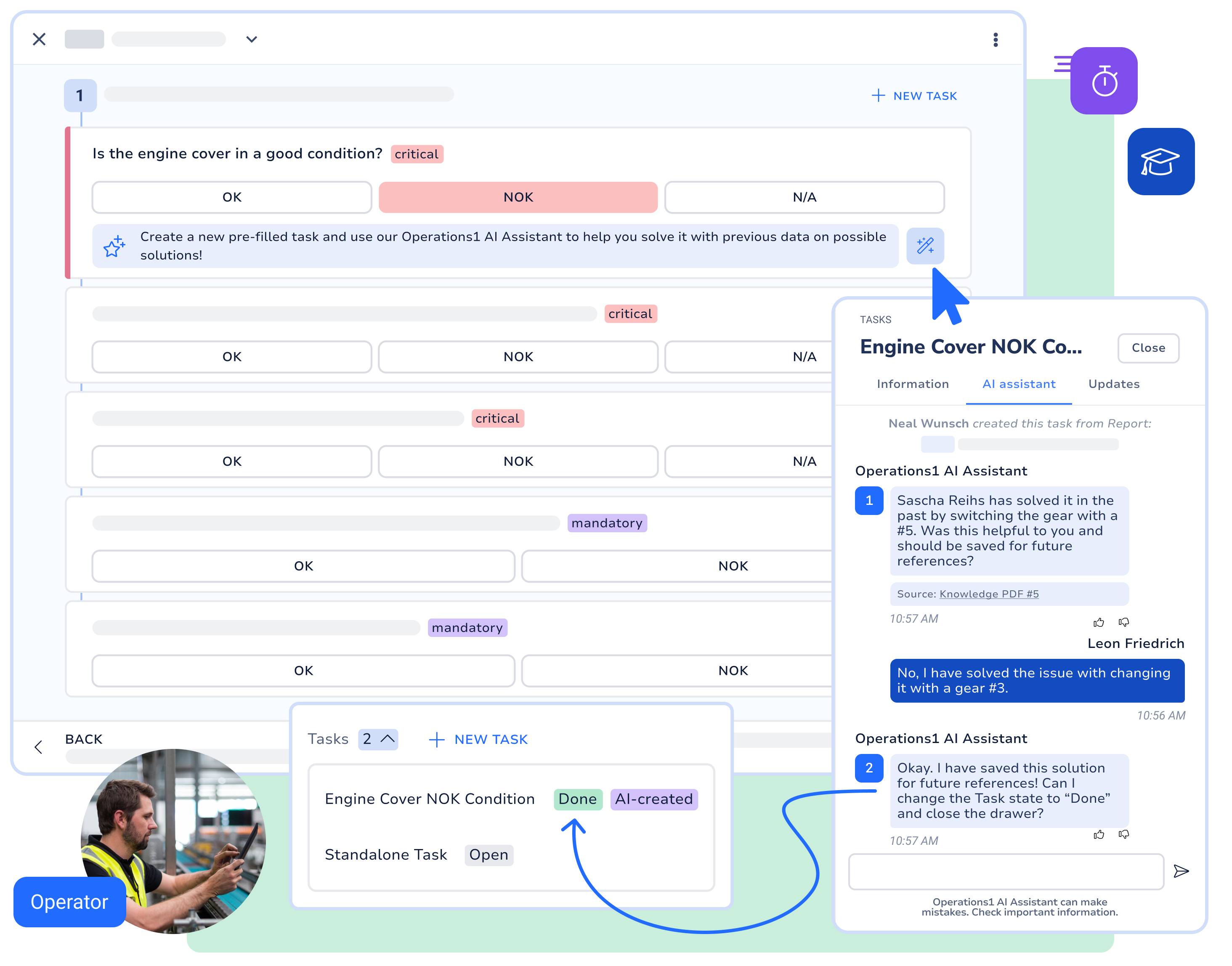 Resolve incidents efficiently with AI support