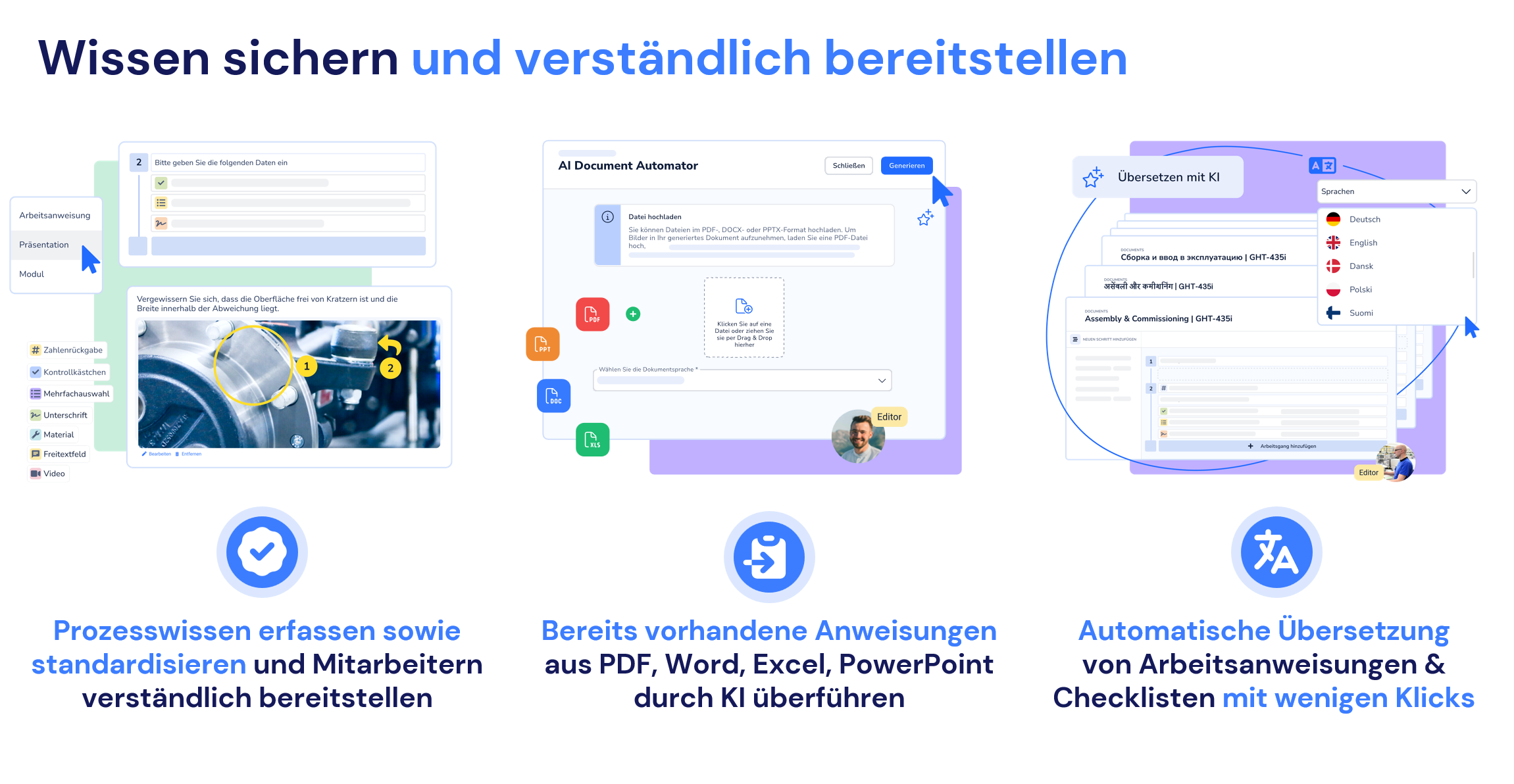 Wissen sichern, standardisieren und mehrsprachig bereitstellen