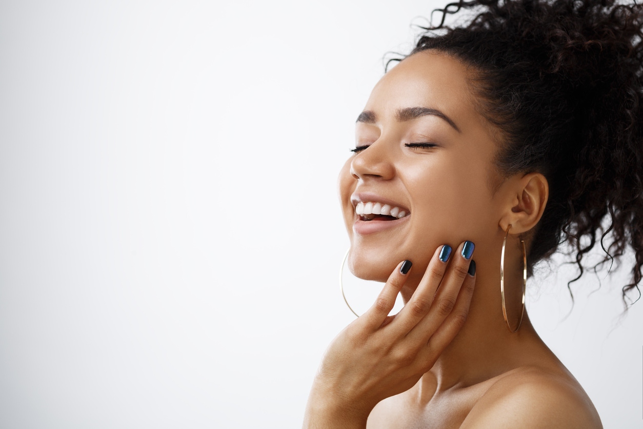 smiling woman