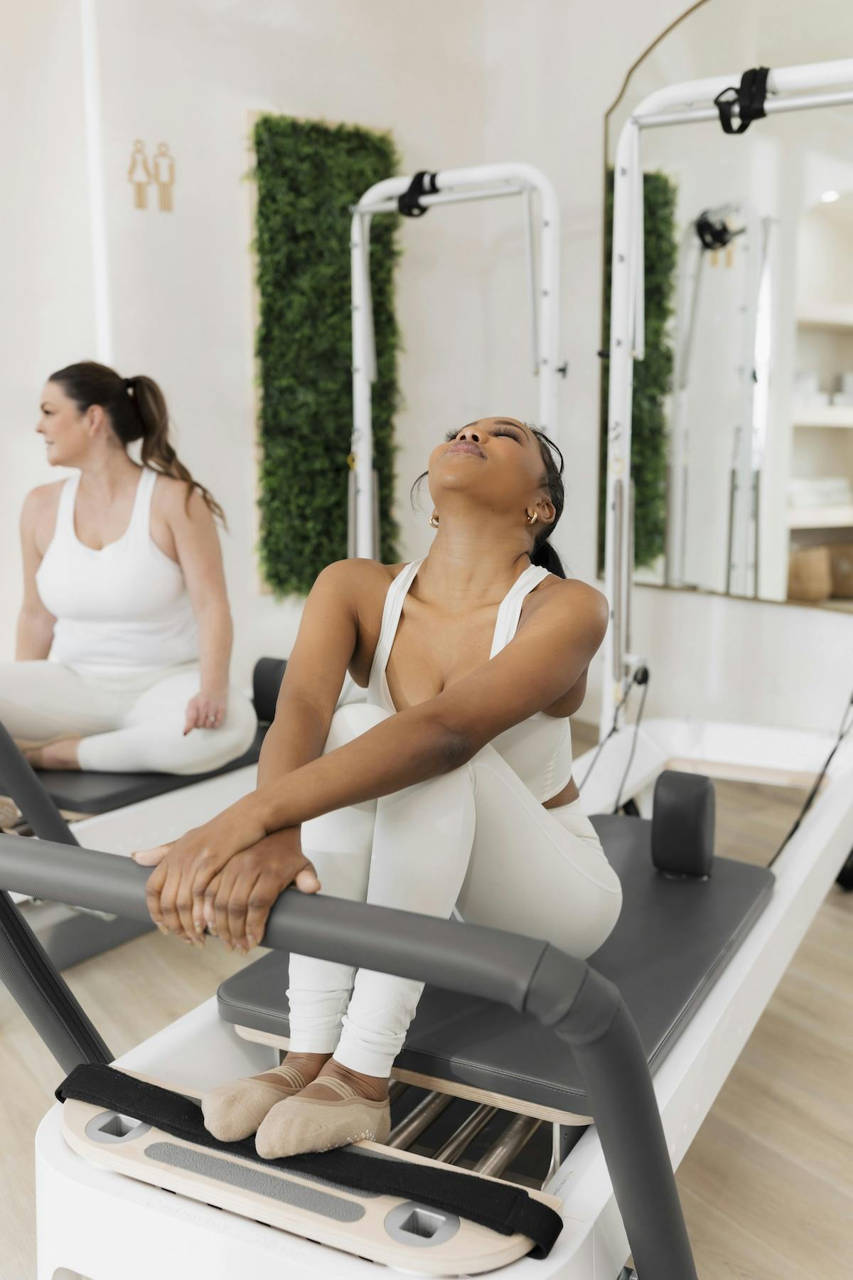 member on Pilates reformer in Bakersfield