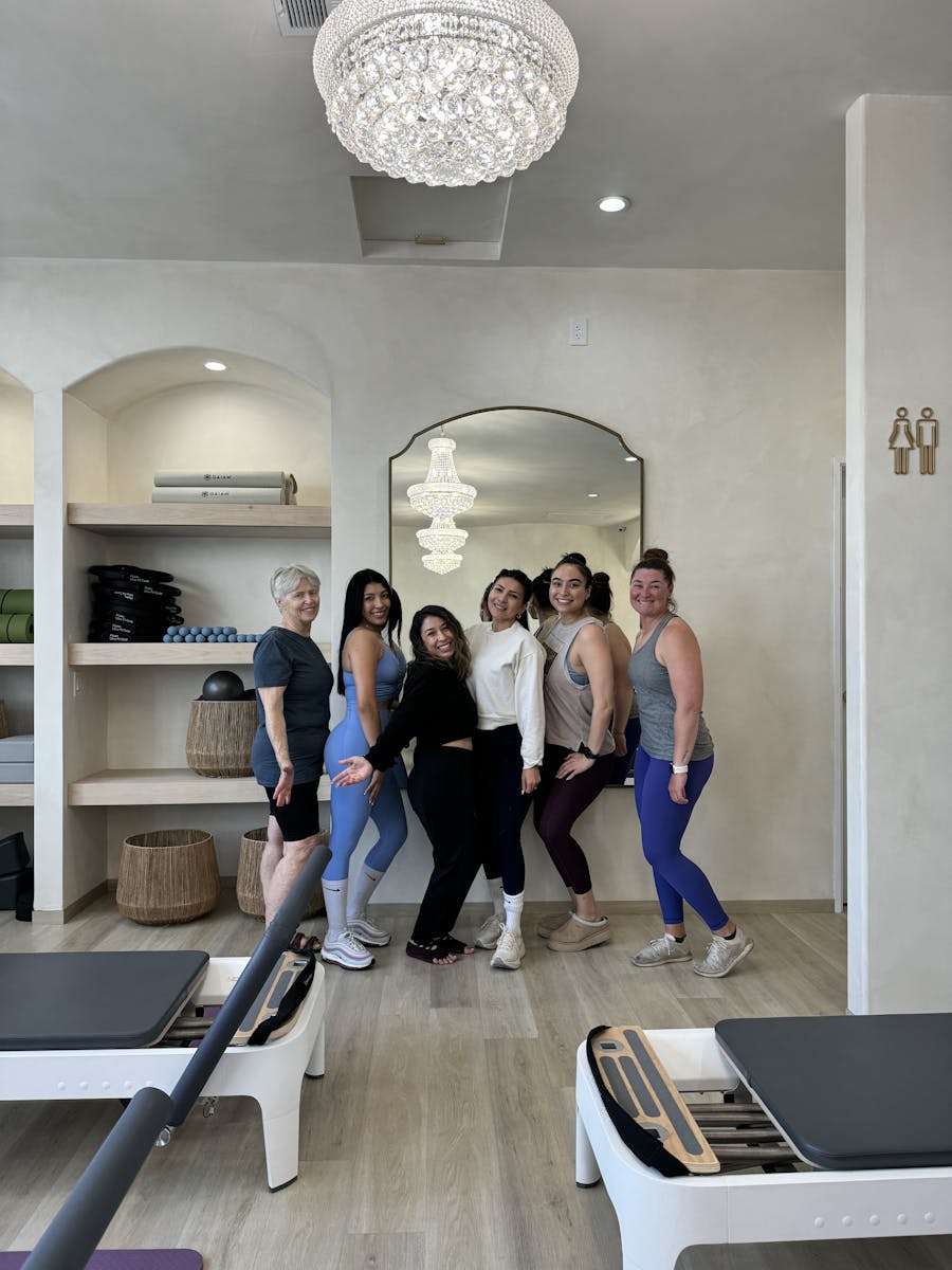 Pilates Group Photo