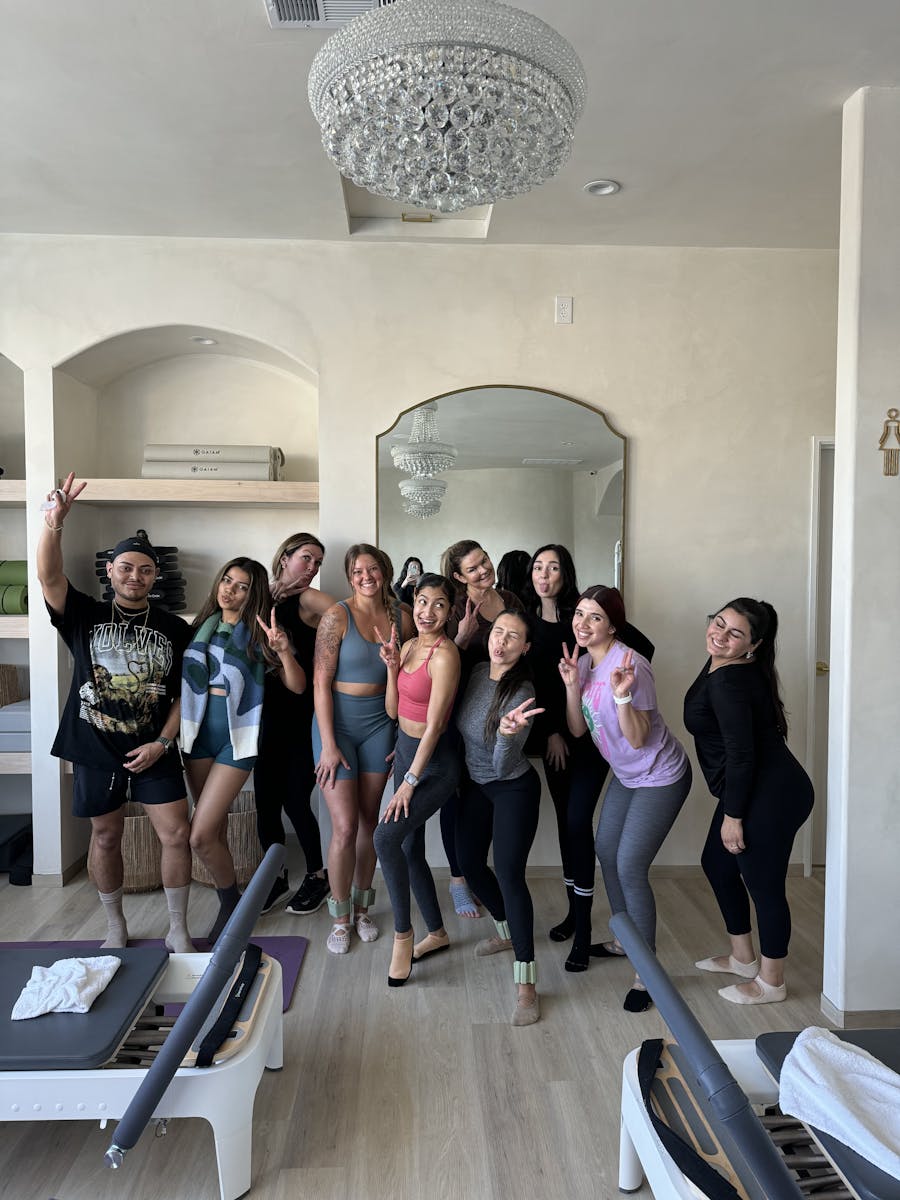 Pilates Group Photo