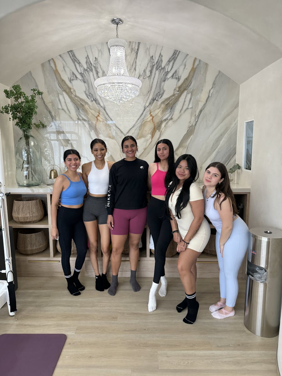 Pilates Group Photo