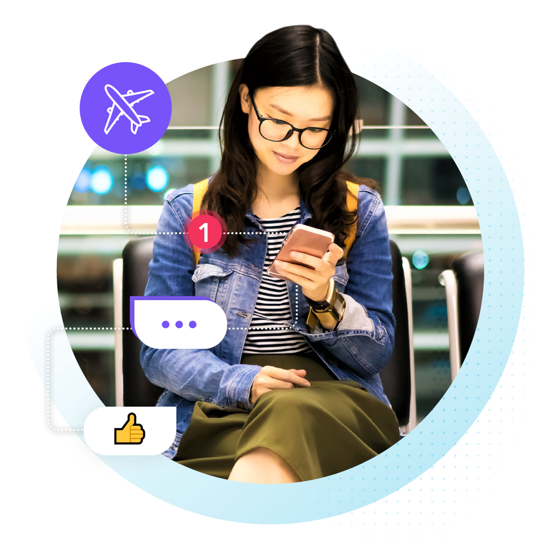 Make chat a top destination
