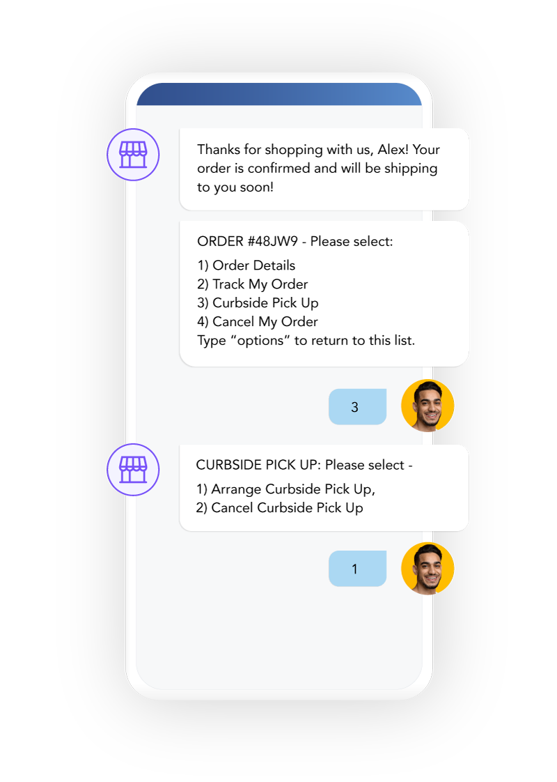 Keep customers informed