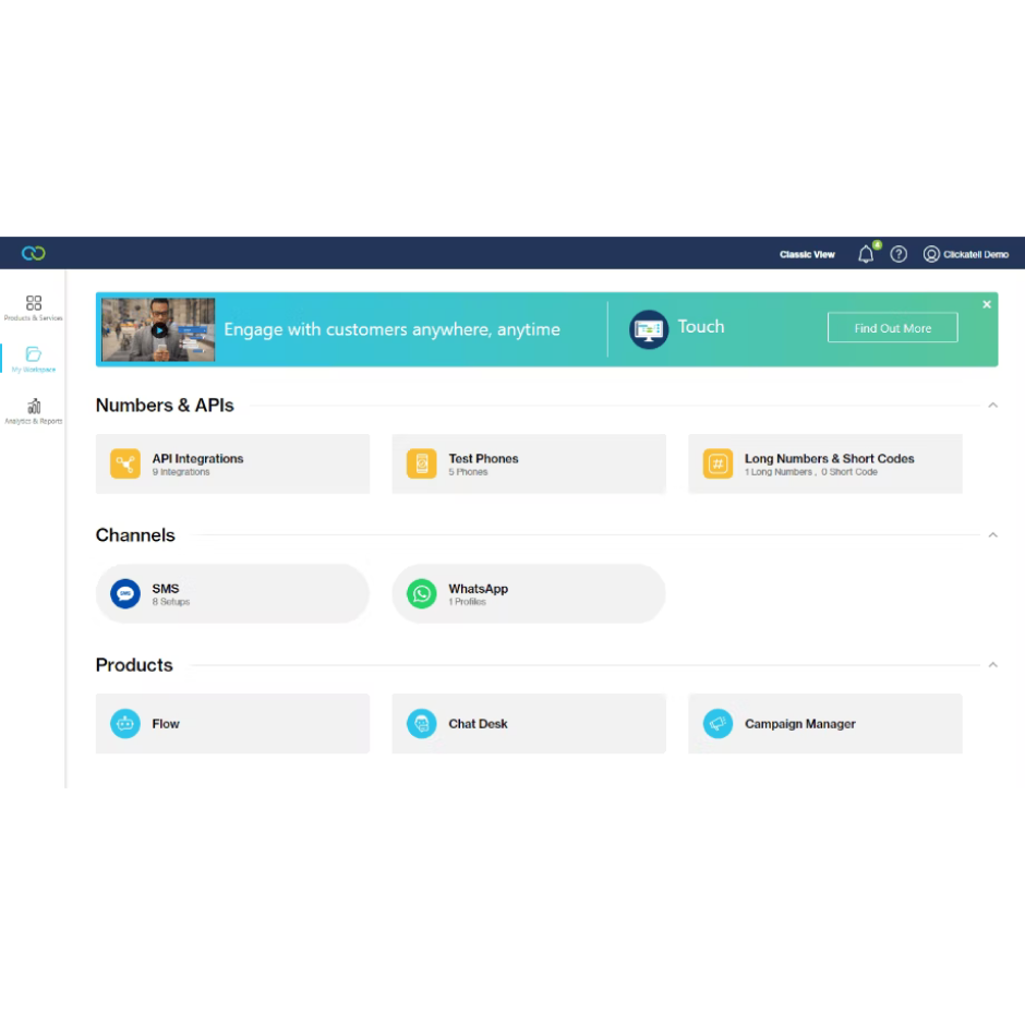 Connect Dashboard
