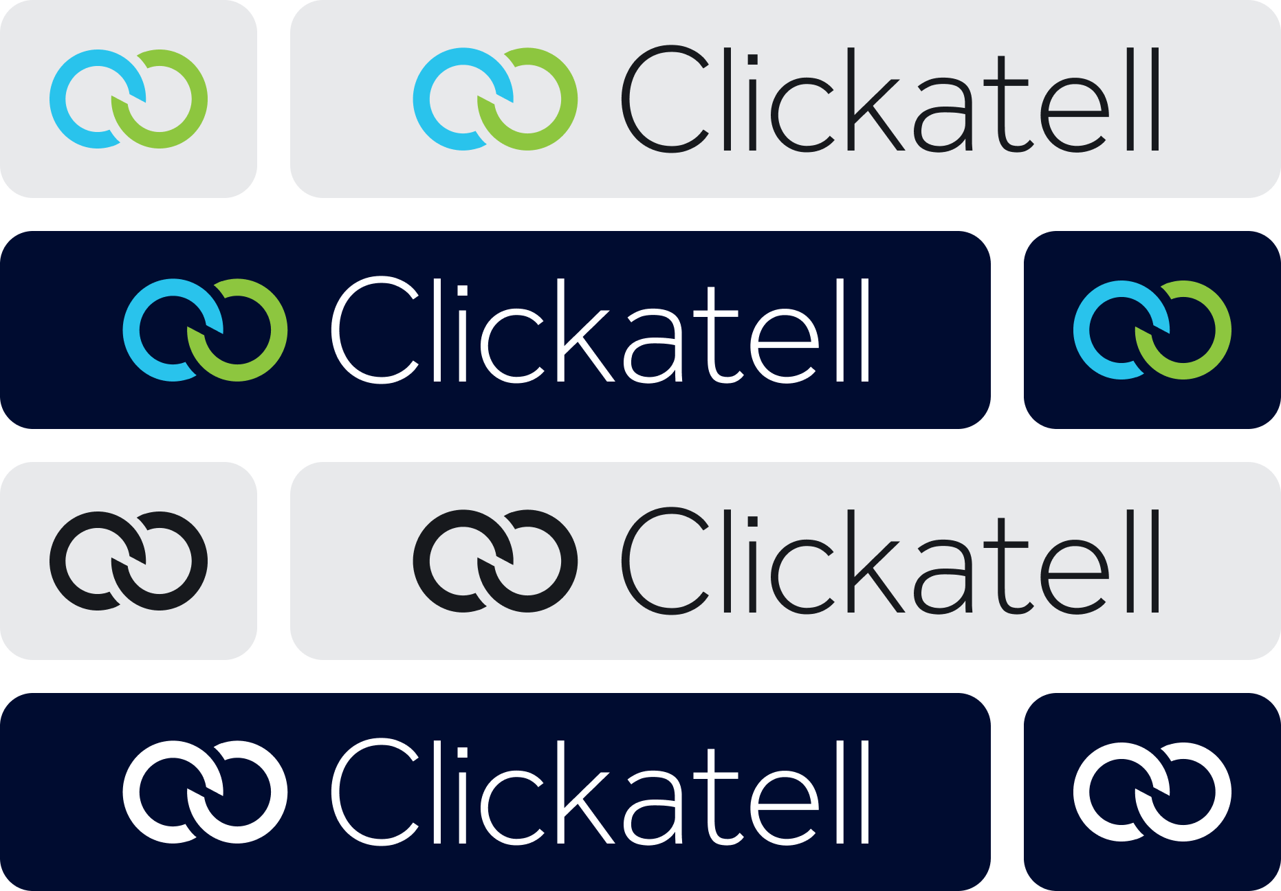 Clickatell logo variants