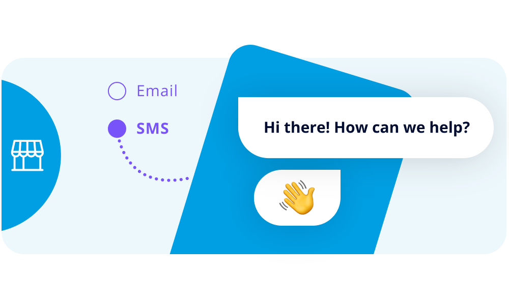 Add SMS as an option to your contact us or support page