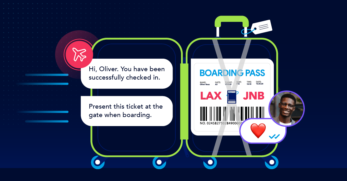The New Way to Deliver Digital Boarding Passes  | Clickatell