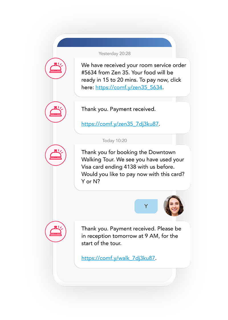 As easy as sending a text