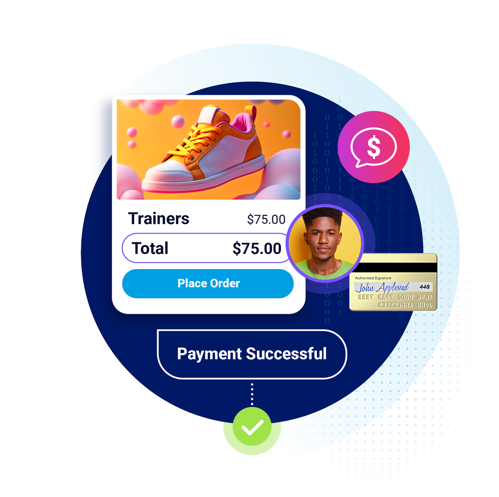 Send a message, receive a payment