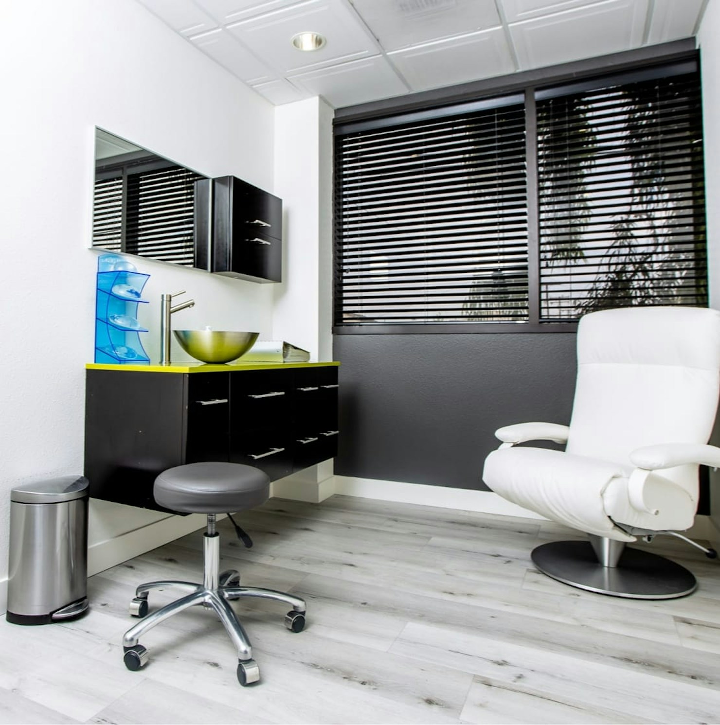 Our waiting area media