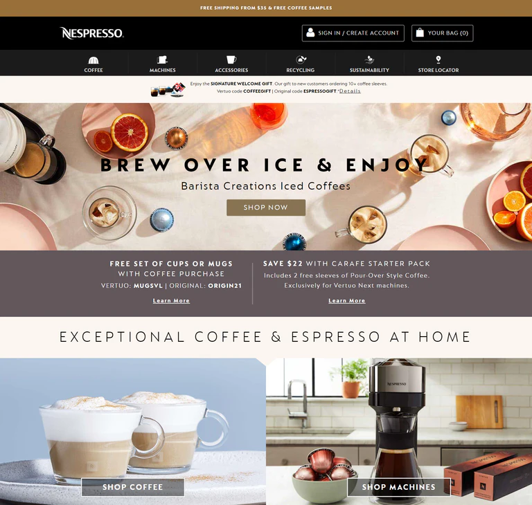 Nespresso loyalty program